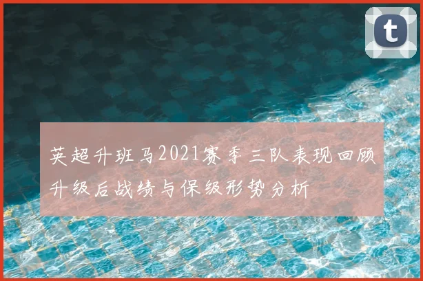 英超升班马2021赛季三队表现回顾升级后战绩与保级形势分析